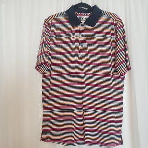 Cutter & Buck Dry Tec Stripe  Polo Shirt Medium